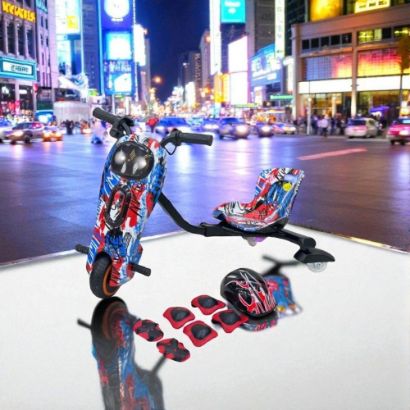 صورة سكوتر درفت كهربائي ثلاثي العجلات